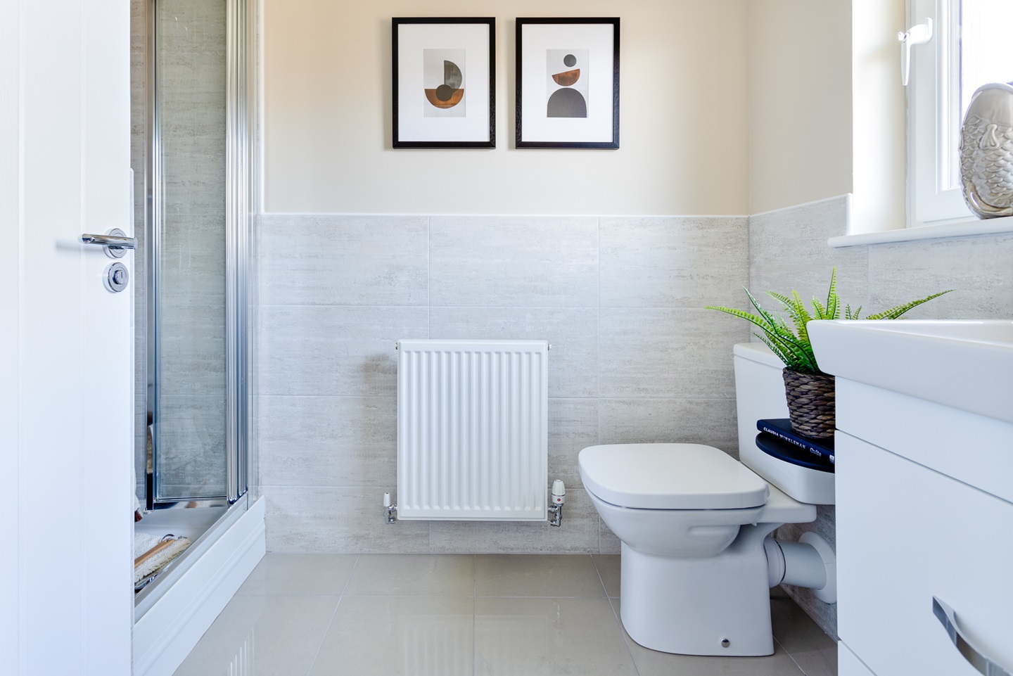 En suite in the Hume home