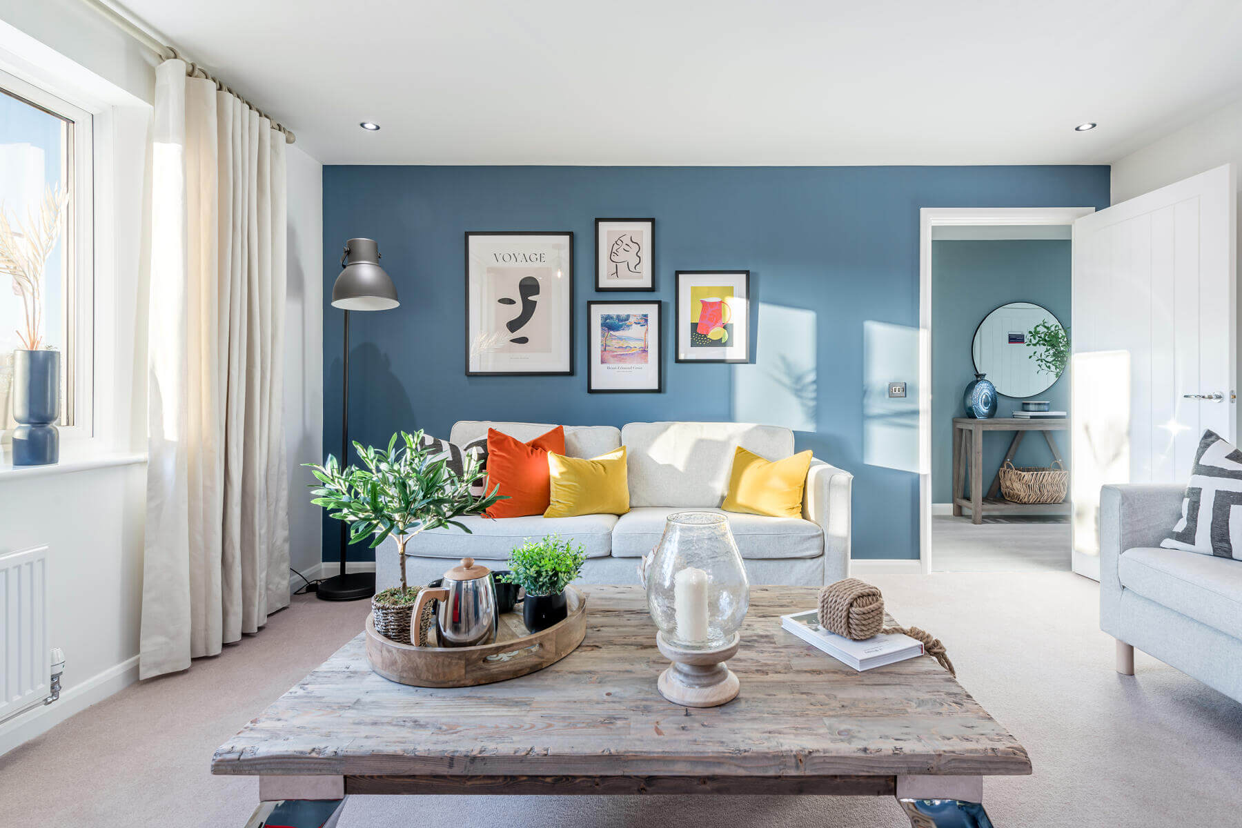 Taylor Wimpey Maxwell home Calderwood lounge