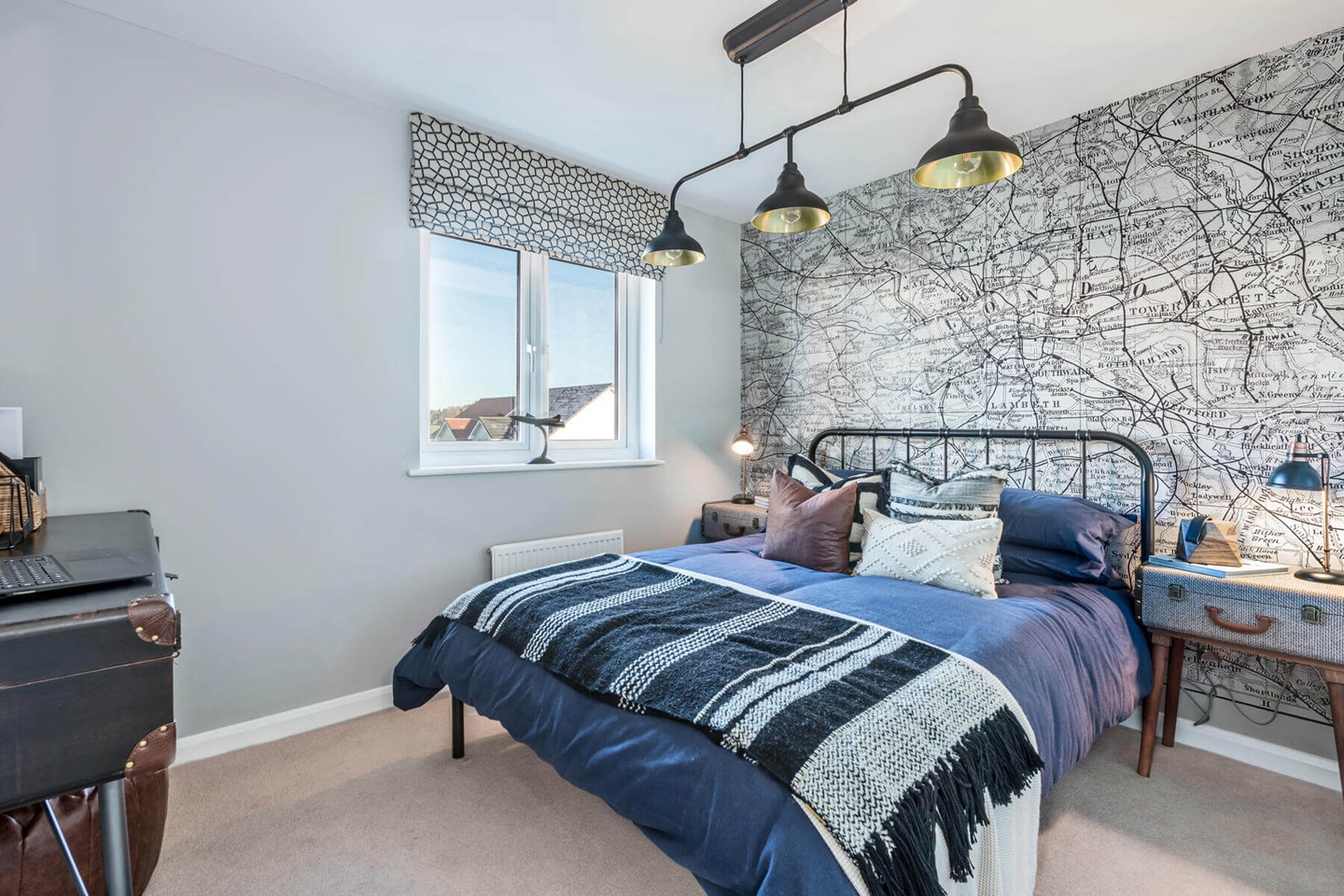 Taylor Wimpey Maxwell home Calderwood bedroom 3