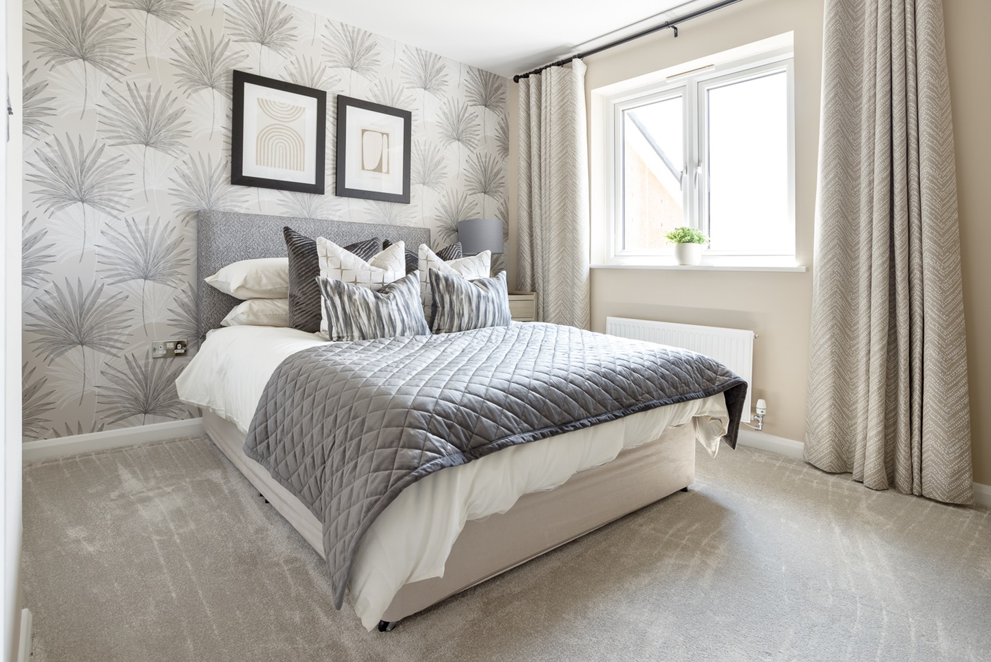 Bedroom four in the Maxwell home