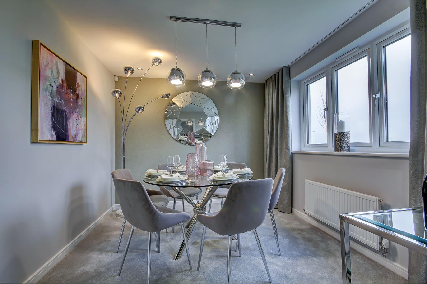 Taylor Wimpey The Stewart dining room