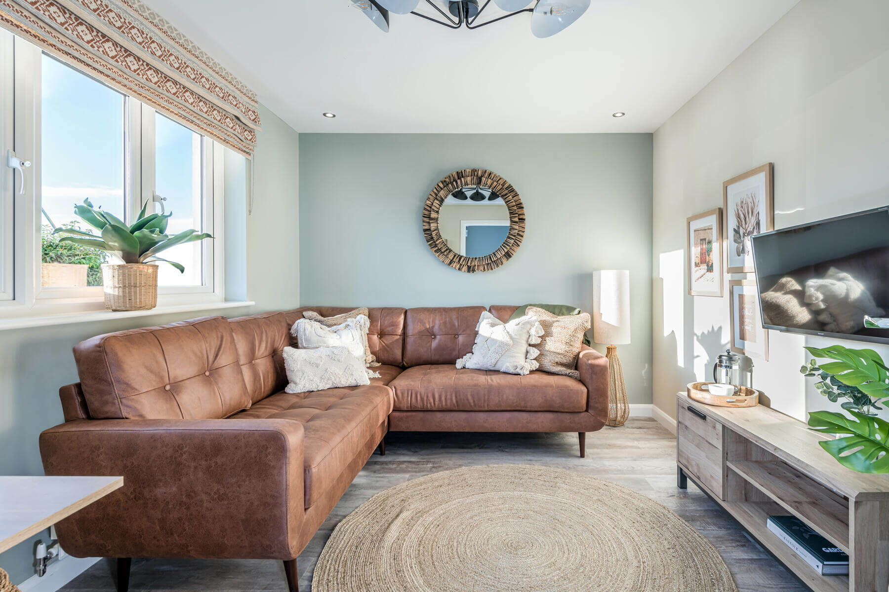 The dining room in the Stewart