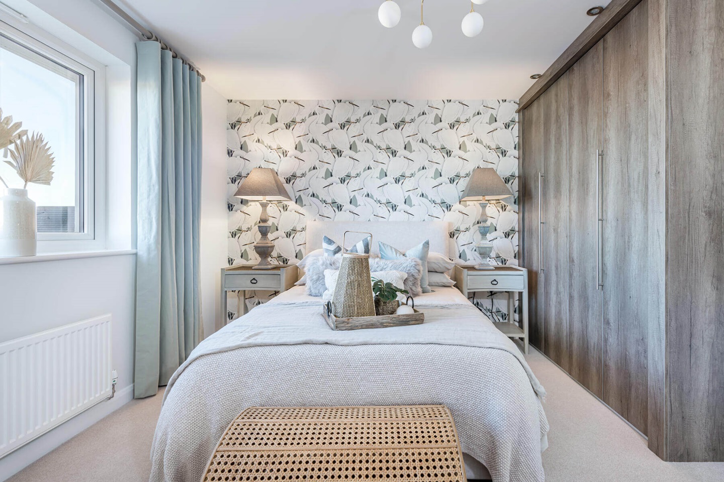 Bedroom 2 in the Stewart home