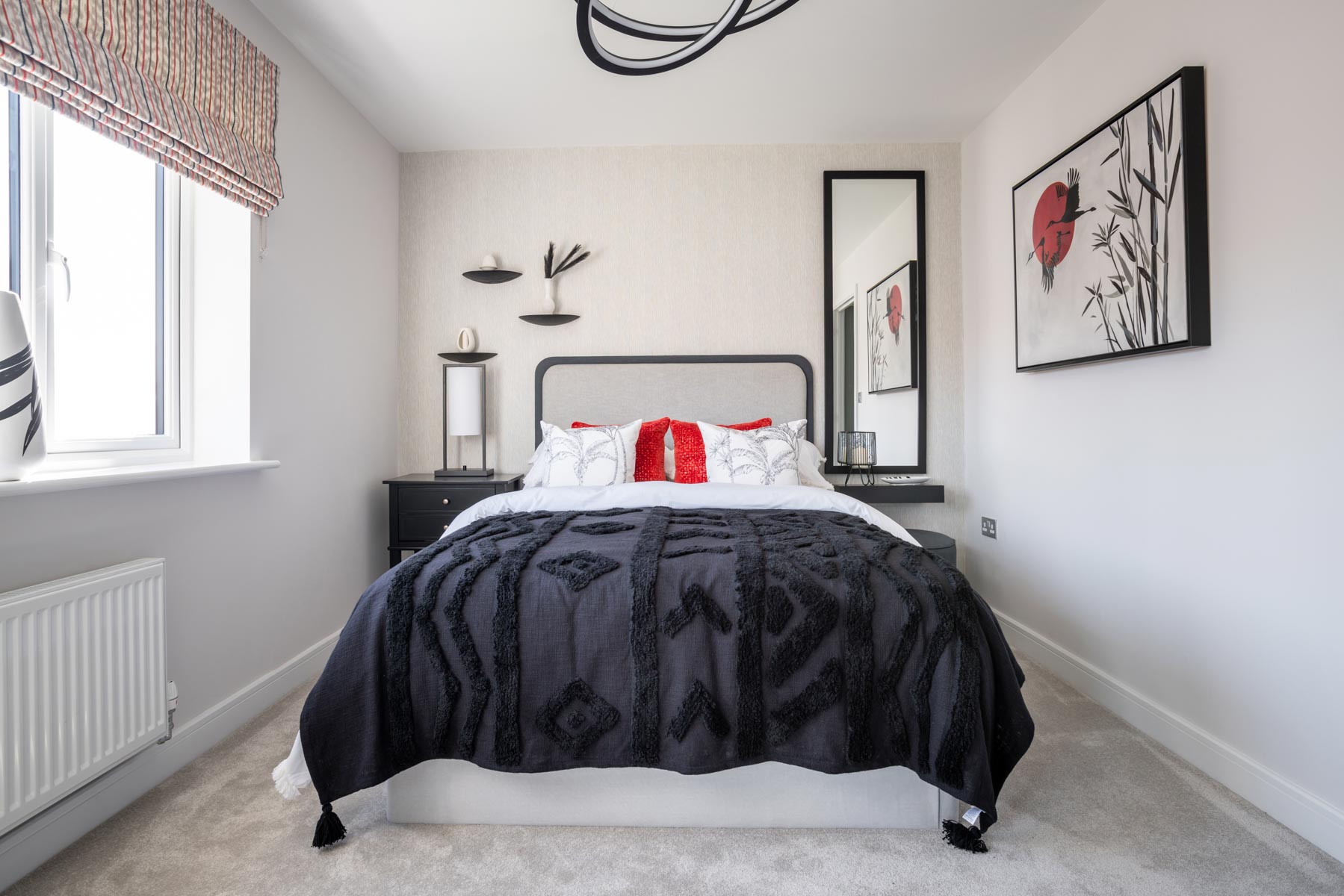 Bedroom 2 makes an ideal guest room