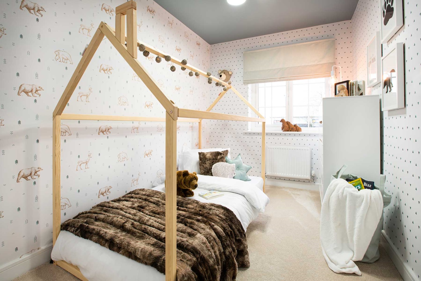 Perfect for a child's room or use as a home office