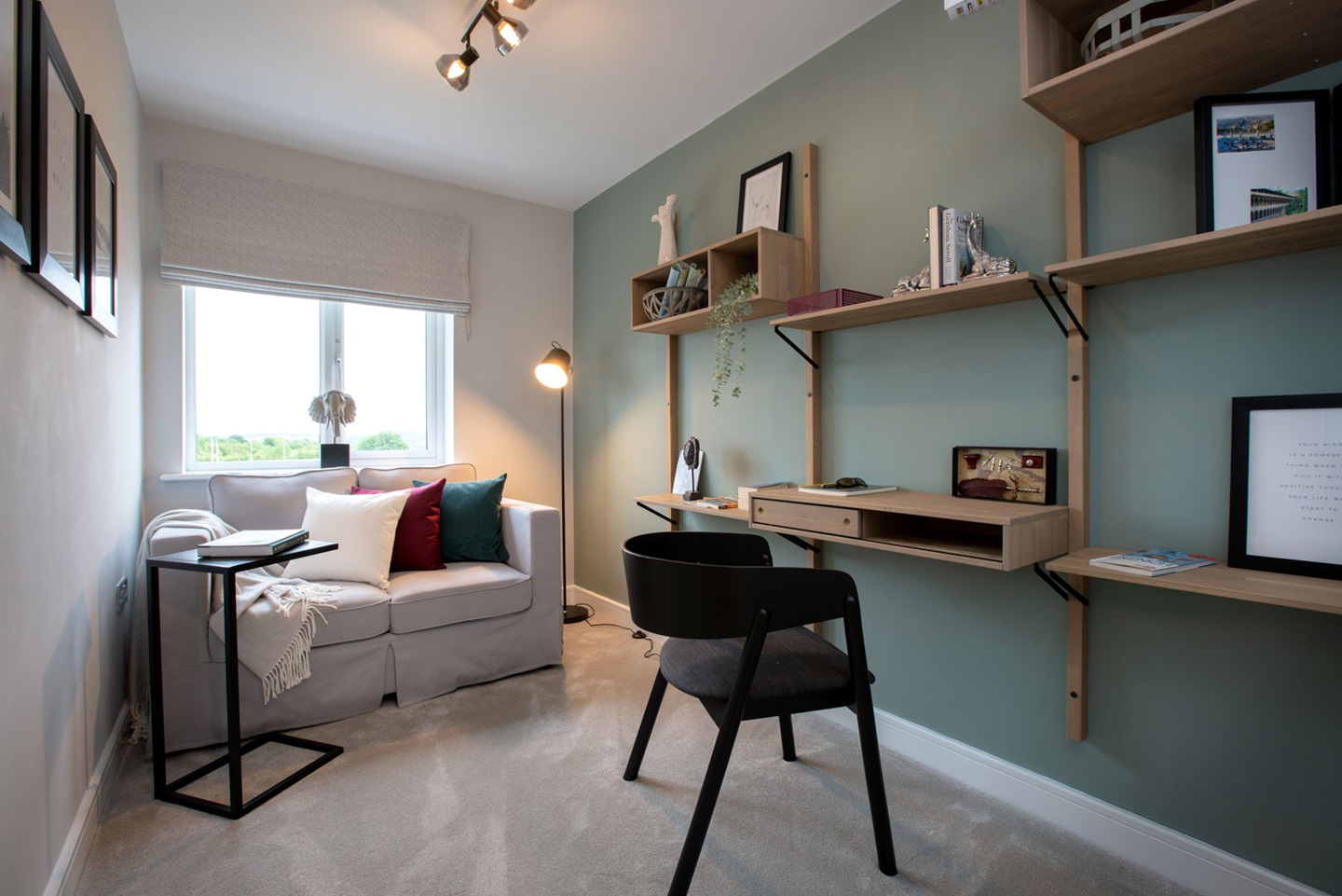 Bedroom 3 can be utilised as a home office