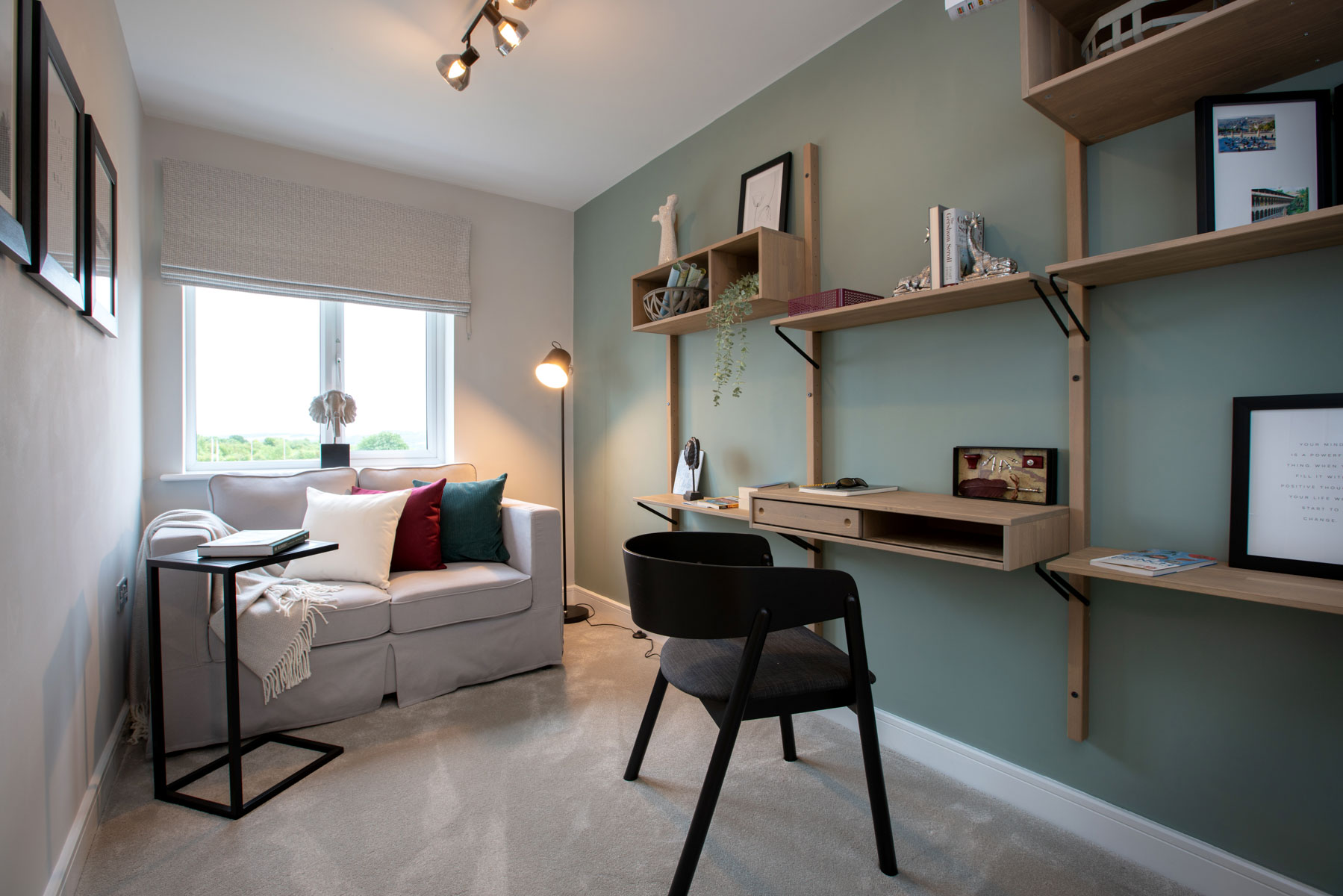 Bedroom 3 can be utilised as a home office