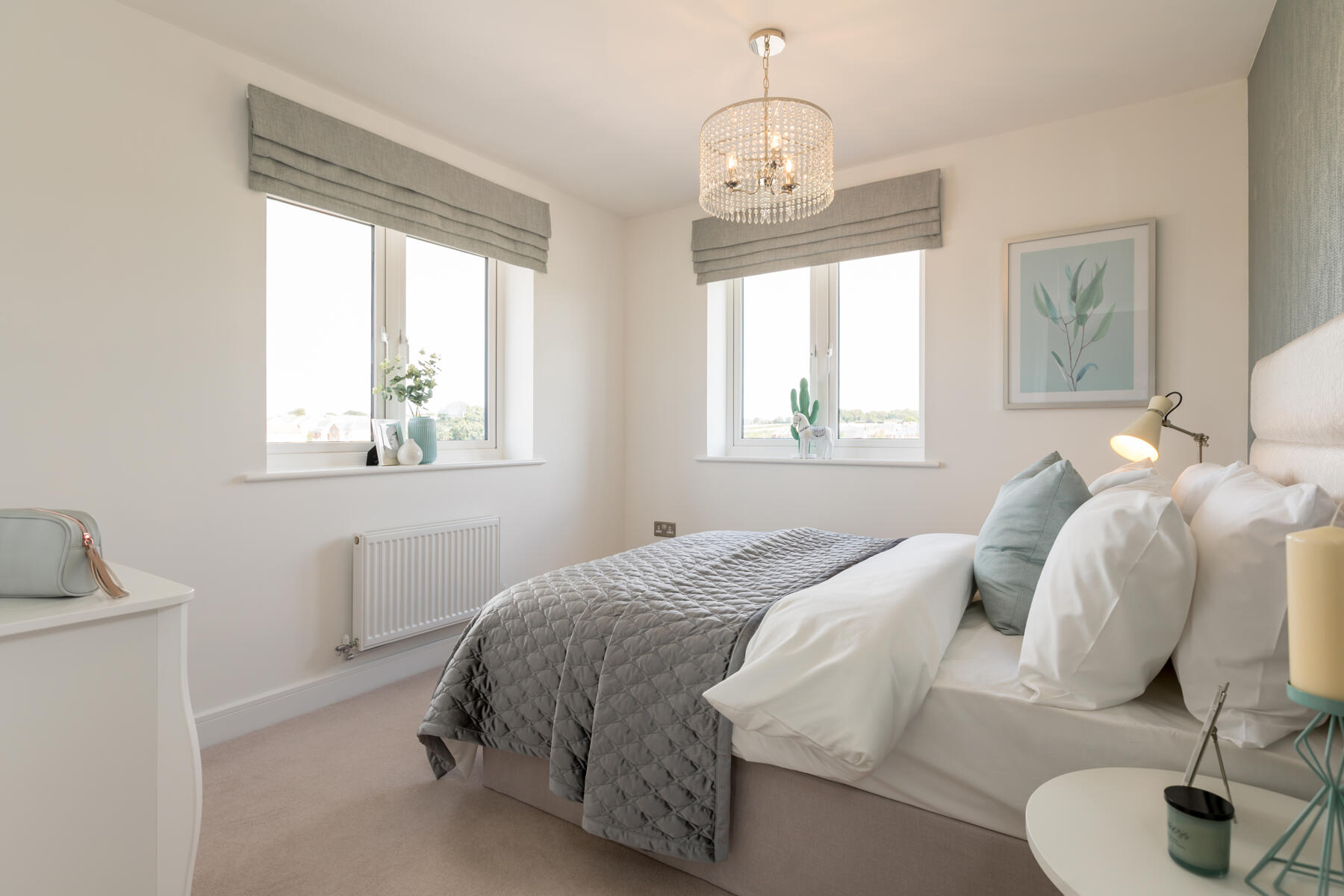 Bedroom 2 showing windows