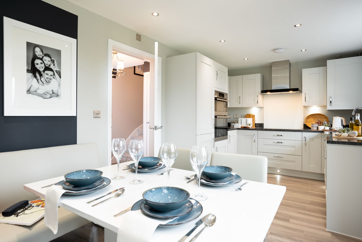 A sociable kitchen/dining space
