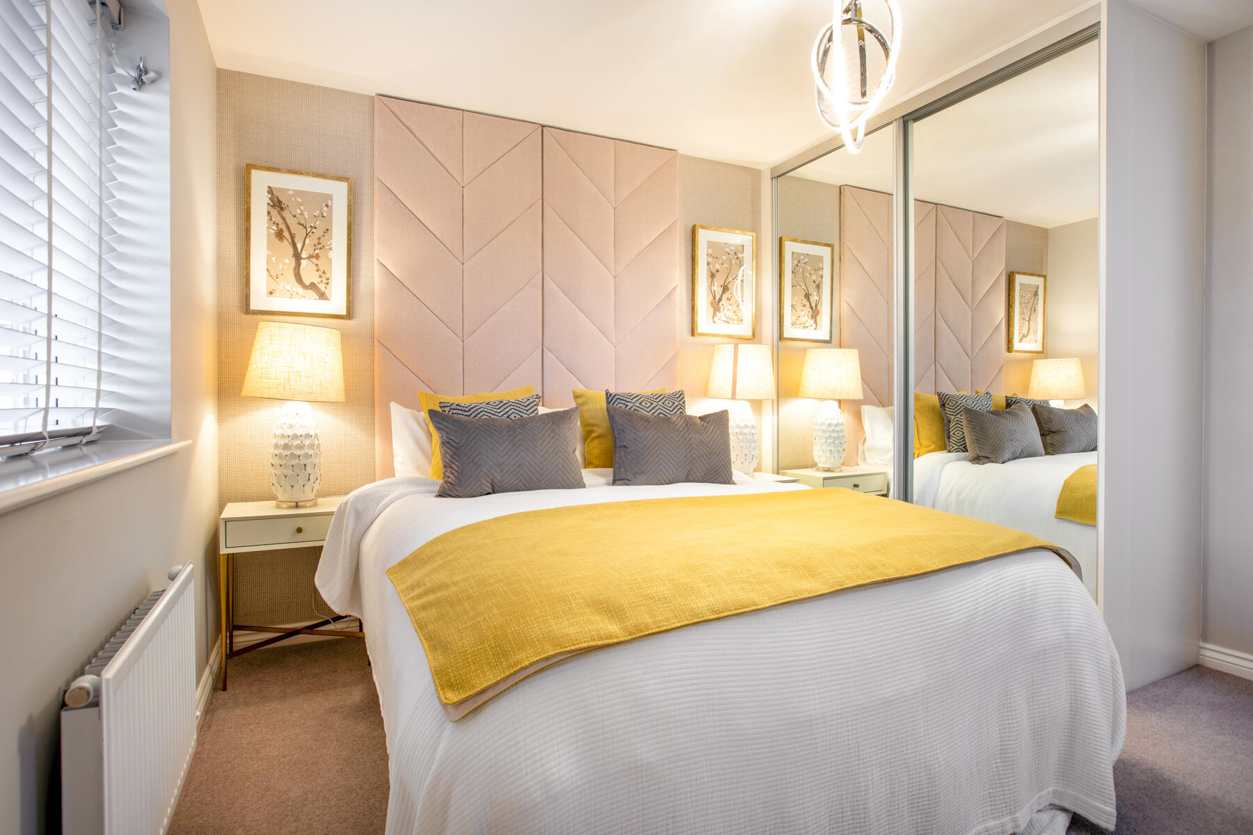 Bedroom 1 is cosy and spacious
