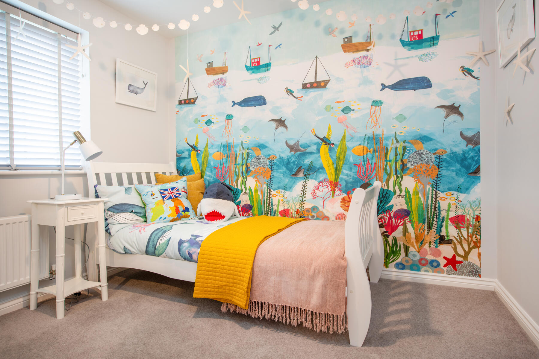 Bedroom 3 is an ideal child's bedroom