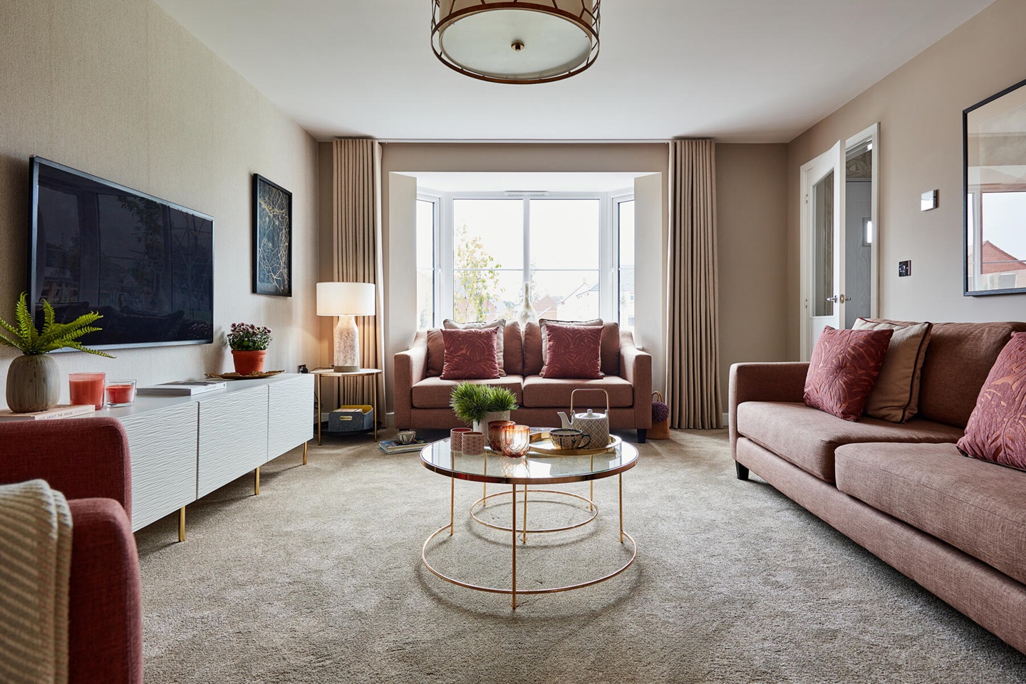 A cosy space to enjoy evenings at home