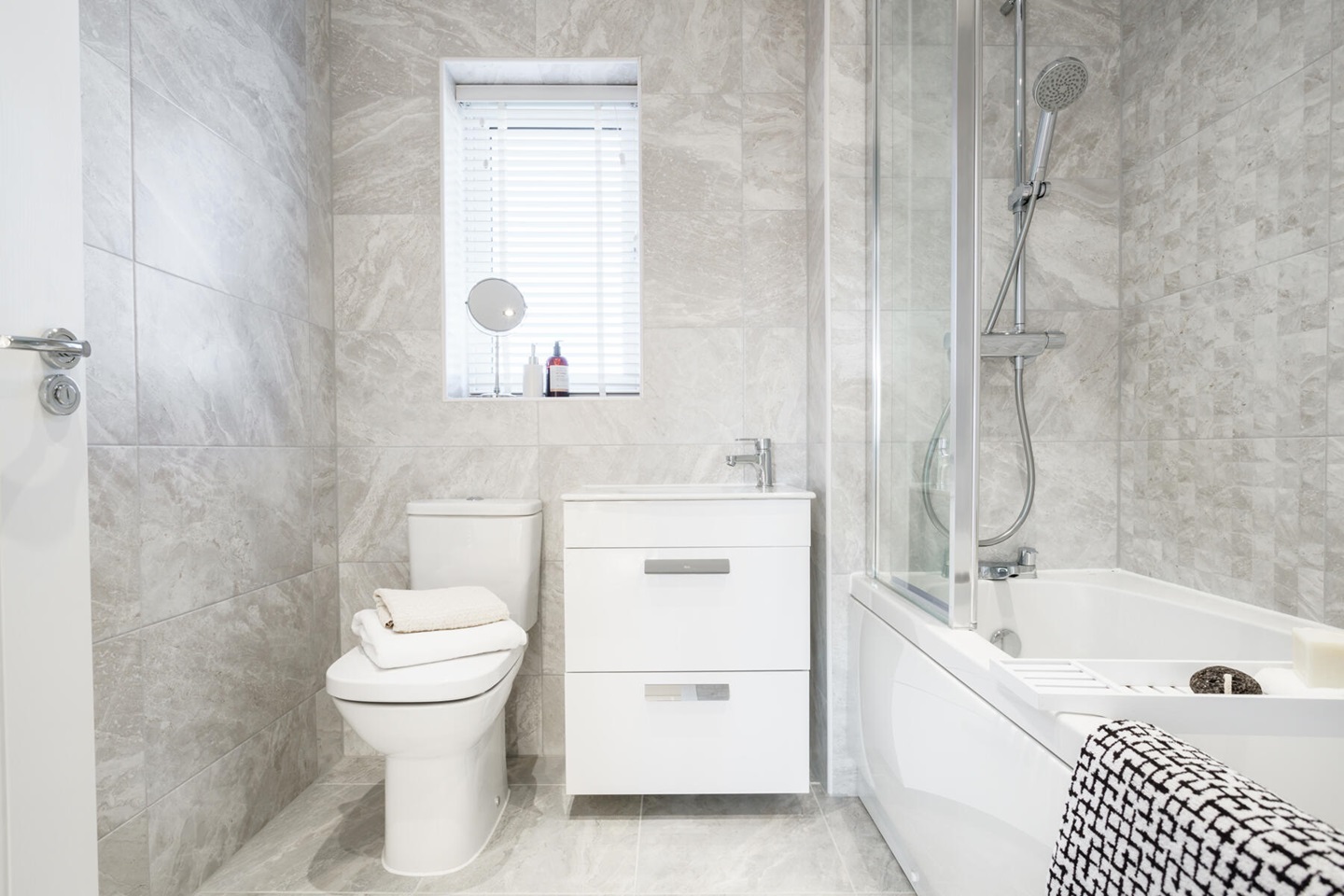 Personalise with a selection of beautiful tiles