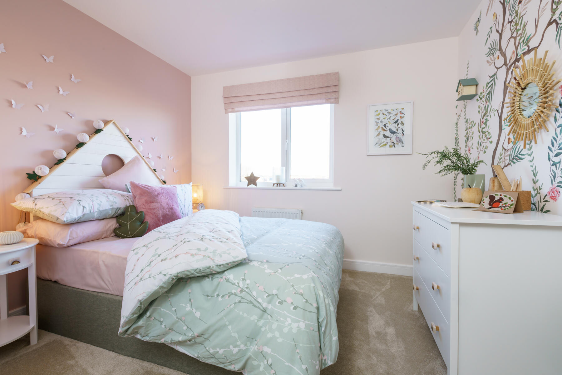 Bedroom 4 is generously proportioned
