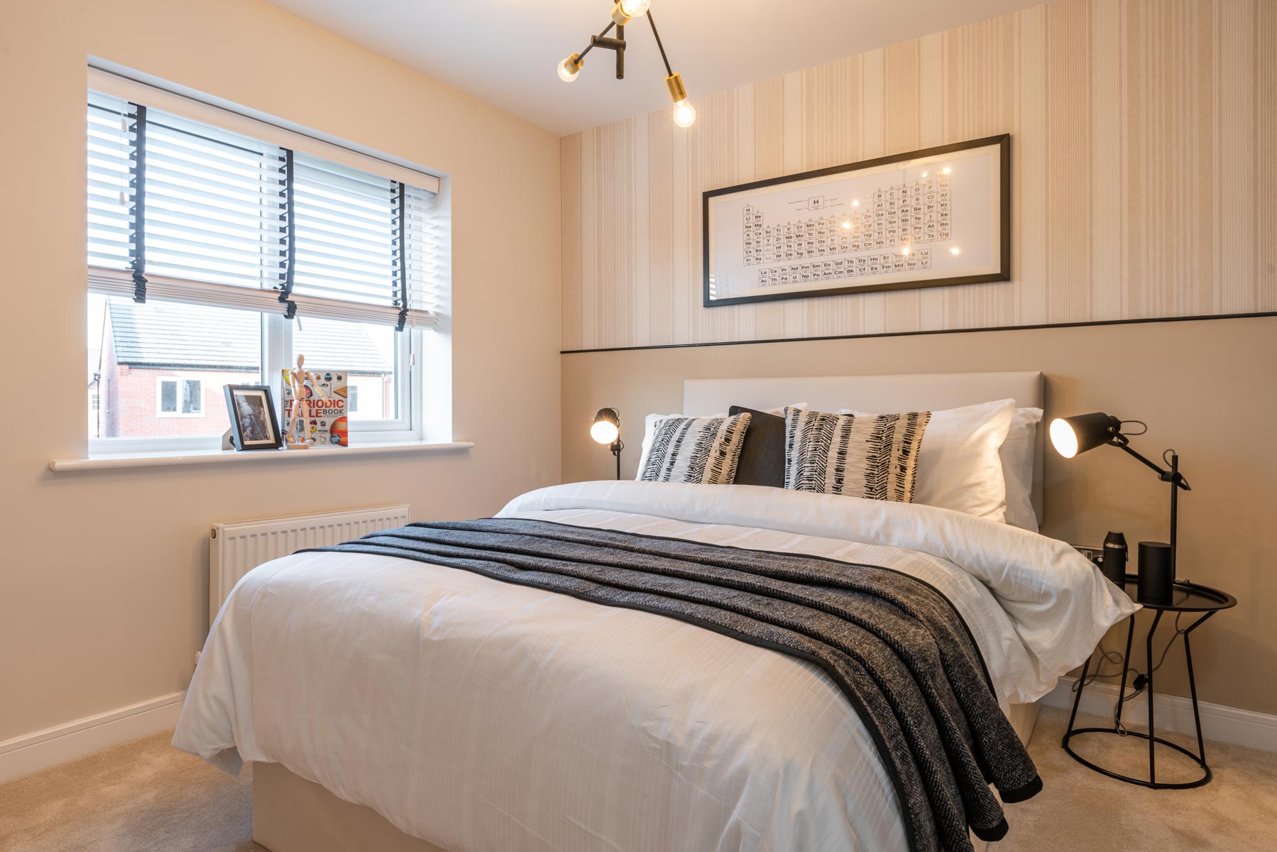 Bedroom 3 leaves plenty of room for additional storage