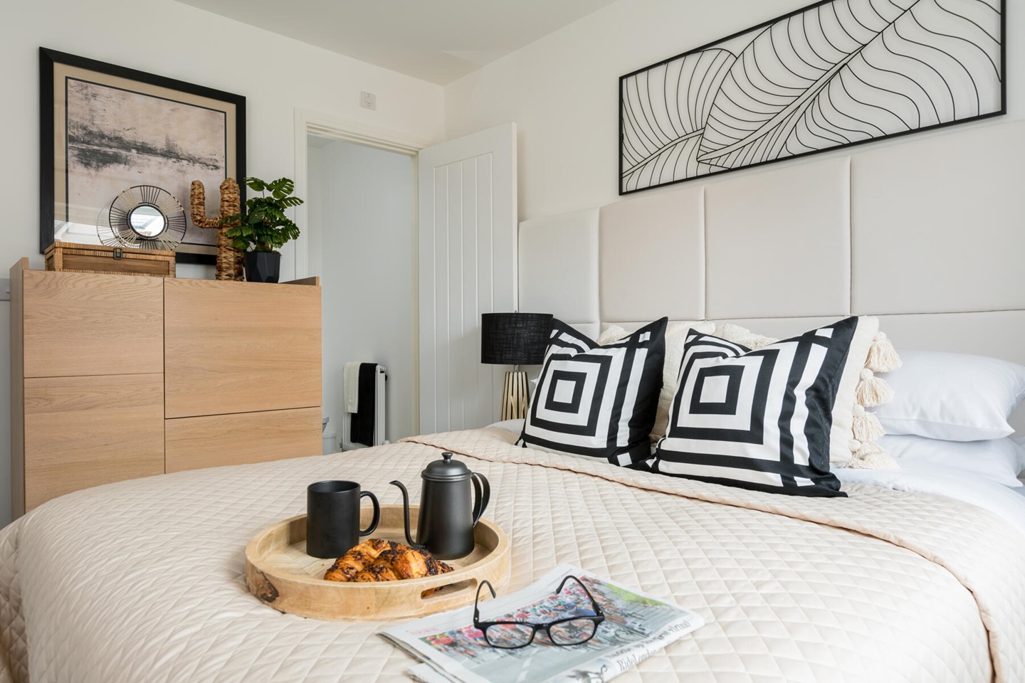 Bedroom 2 could be adapted to make a home office space