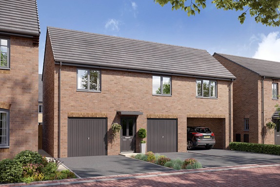 2 bedroom flat over garage
