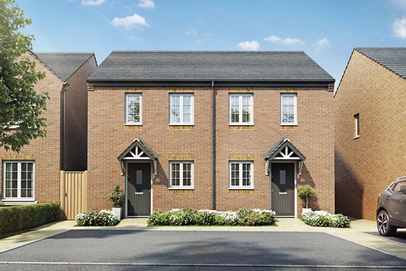2 bedroom semi-detached