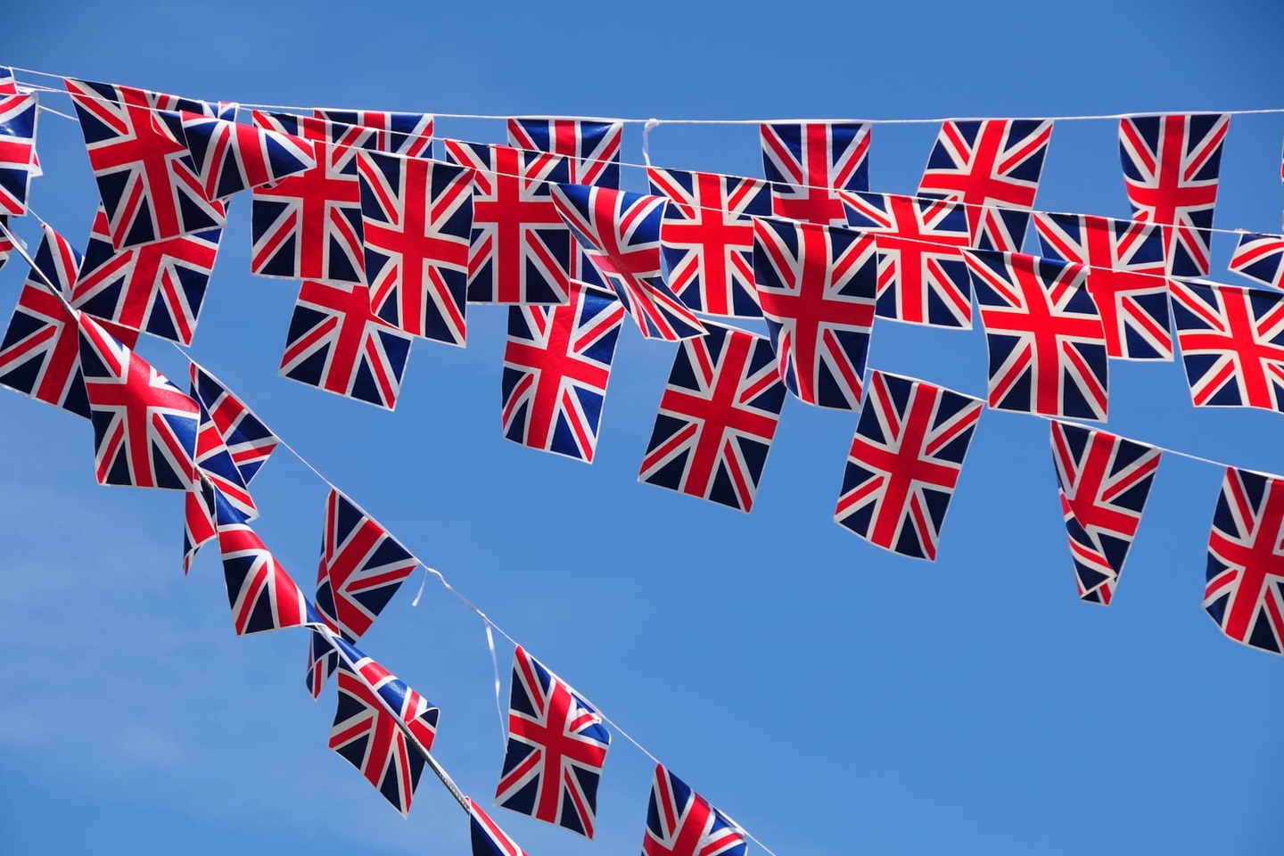 Union jack flags