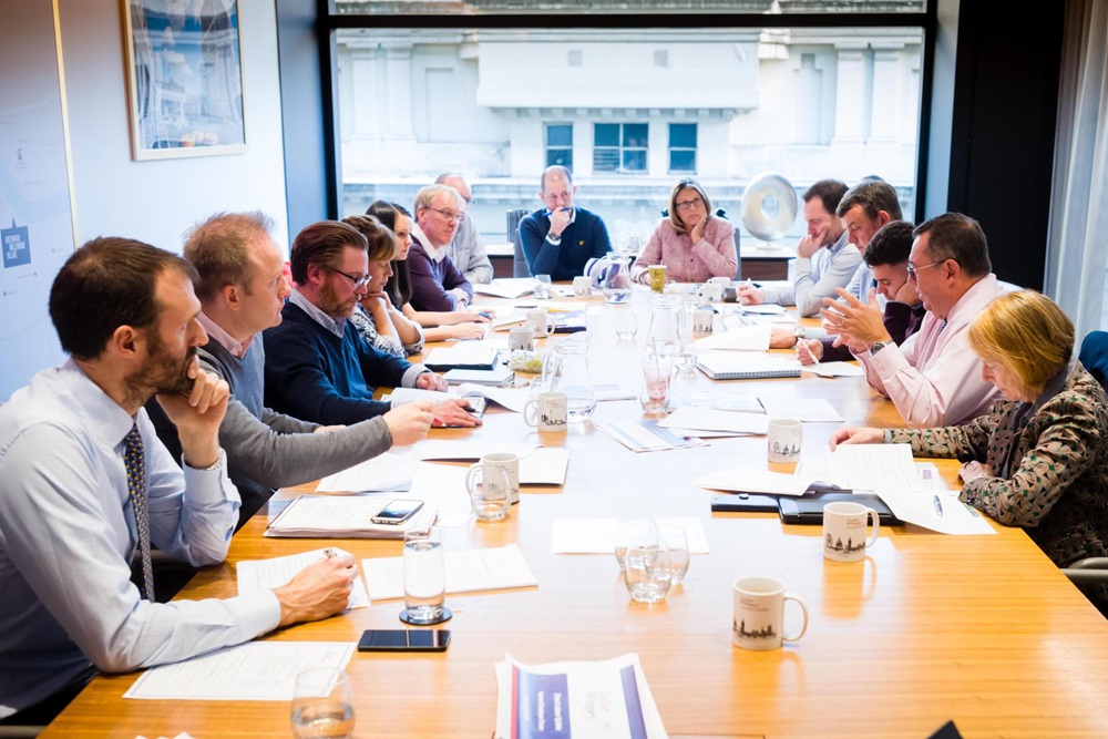 Boardroom meeting