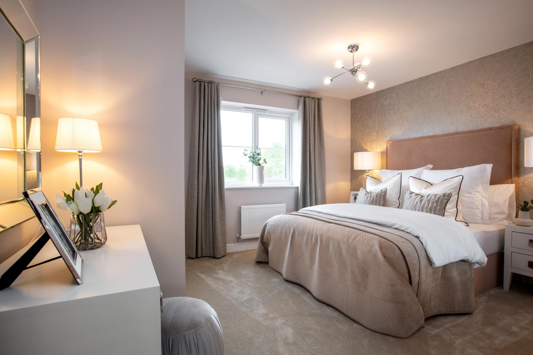The Manford master bedroom