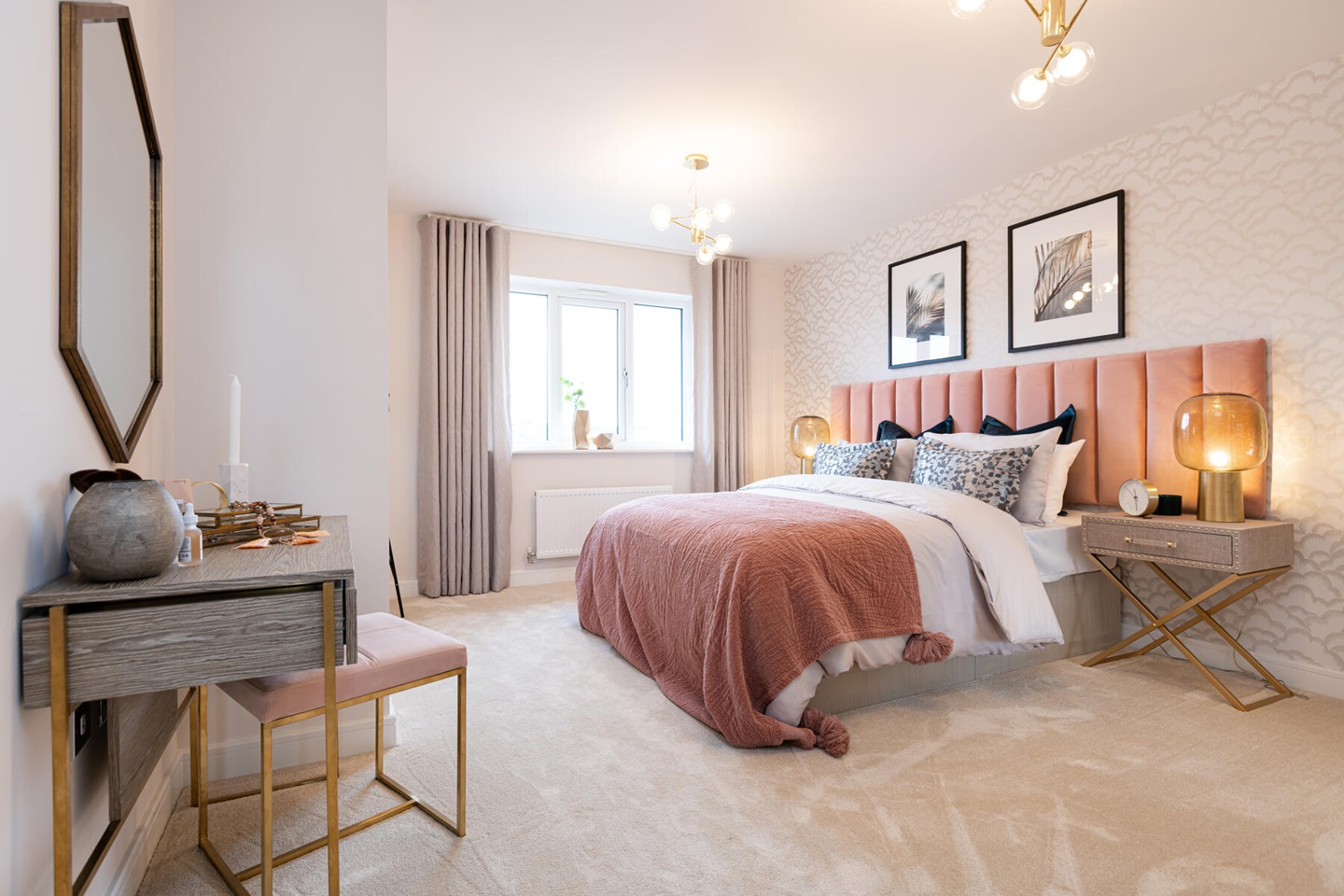 The Marford master bedroom