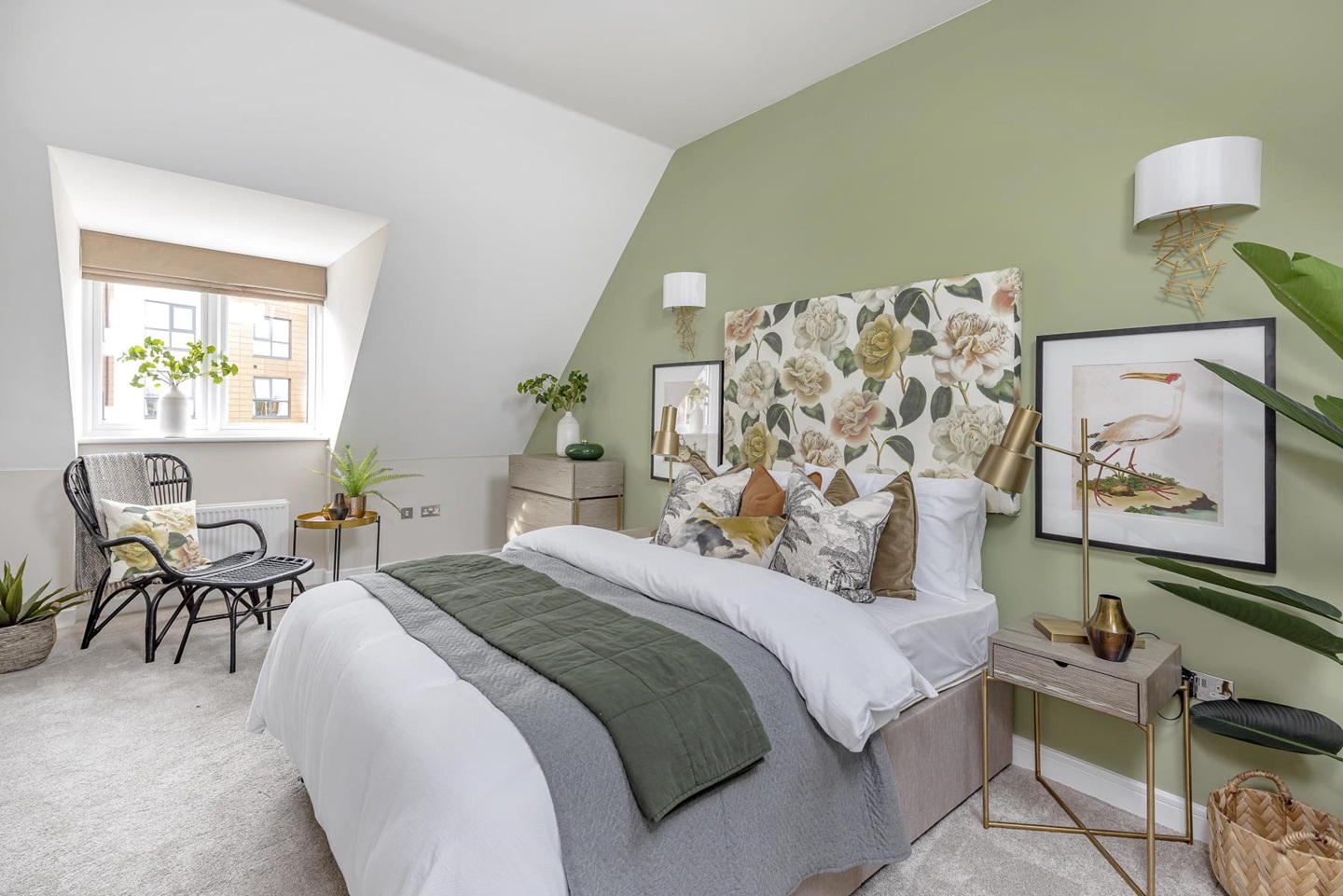 The Braxton master bedroom
